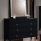 Coaster Black Finish Holland Modern Bedroom w/Optional Casegoods