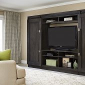 Abbey Entertainment Unit 328-ENTW in Charcoal Finish by Liberty