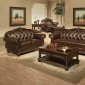 Anondale Sofa 15030 in Dark Brown Leather by Acme w/Options