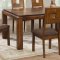 Natural Finish Modern 7Pc Dining Set w/Extandable Table