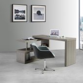 A33 Modern Office Desk in Matte Grey by J&M