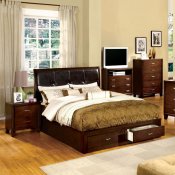 CM7066 Enrico III Bedroom Set in Cherry w/Platform Bed & Options