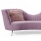 Eva Sofa TOV-L6128 in Blush Velvet by TOV Furniture w/Options