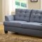 St. Charles 9736 Sofa - Homelegance - Blue Grey Fabric w/Options