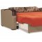 Sleep Plus Sofa Bed in Orange Fabric by Casamode w/Options
