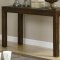 Distressed Brown Finish Modern Coffee Table w/Options