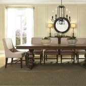Armand Dining Room 7Pc Set 242-DR Antique Brownstone by Liberty