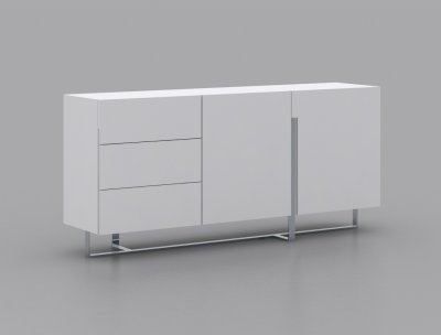 Collins Buffet in High Gloss White Lacquer by Casabianca