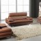 Stem Sofa by Beverly Hills in Light Brown Leather w/Options