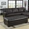 Brooks Sectional Sofa 9739 by Homelegance in Bonded Leather