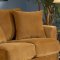 Bella Cognac Fabric Living Room Sofa & Loveseat Set