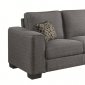 500311 Norland Sectional Sofa by Coaster in Grey Fabric