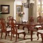 Cherry Finish Traditional Formal Dining Room w/Optional Items