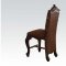 Versailles Counter Height Table 61155 in Cherry by Acme w/Option