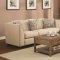 503291 Siana Sofa in Taupe Linen Fabric by Coaster w/Options