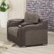 Divan Deluxe Sofa Bed in Brown Fabric by Casamode w/Options