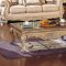 "Catherine Antique White" Sofa in Fabric w/Optional Items