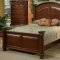Brown Finish Transitional 6Pc Bedroom Set w/Options