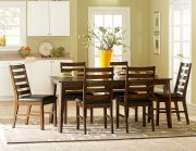 Wilder 2478-66 Dining Table by Homelegance in Brown w/Options