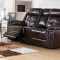 Anita Power Motion Sofa 54160 in Espresso Leather Match by Acme