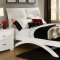 White Modern 1313W Astrid Bedroom by Homelegance w/Options