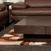 Etch Coffee Table by Beverly Hills Furniture in Wenge