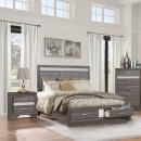 Luster Bedroom 5Pc Set 1505 in Gray by Homelegance w/Options