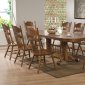Brooks Dining Table 104271 by Coaster in Oak w/Options