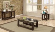 704278 Coffee Table in Brown/Black by Coaster with Options