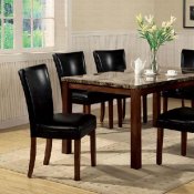 Telegraph Dining Table Set 5Pc 120310 in Rich Cherry - Coaster