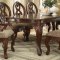 Rovledo Dining Table 60810 in Cherry by Acme w/Options