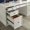 Daiki 92255 Office Desk in White by Acme