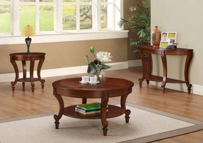 704408 Coffee Table by Coaster in Warm Brown w/Options