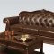 Anondale Sofa 15030 in Dark Brown Leather by Acme w/Options