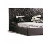 Lily Bed in Black Eco-Leather by J&M w/Options