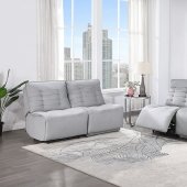 U6066 Modular Power Motion Sofa in Gray by Global w/Options