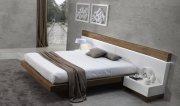 Madrid Premium Bedroom in Walnut and White by J&M w/Options