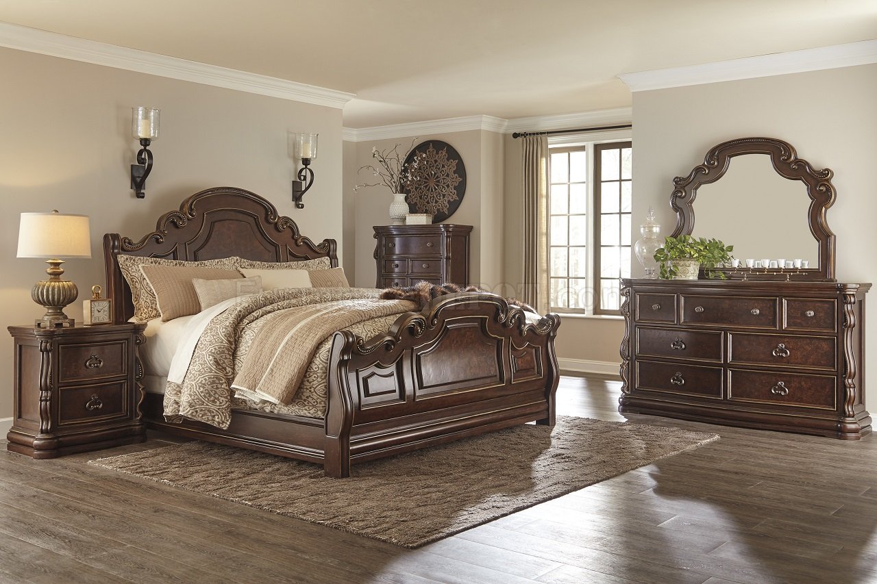 Florentown Bedroom B715 in Brown Finish by Ashley Furniture