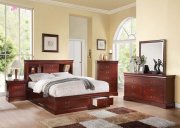 Louis Philippe III Bedroom in Cherry by Acme w/Options