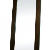 M9 Standing Mirror by Beverly Hills w/Thick Wenge Border