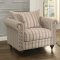 Hadleyville Sofa 8455 in Stripe Fabric by Homelegance w/Options