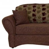 Brown Fabric Traditional Sofa & Loveseat Set w/Oprional Chair