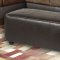 Chocolate Fabric Modern Sectional Sofa w/Optional Ottoman