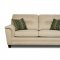 Stone Fabric Modern Casual Sofa & Loveseat Set w/Options