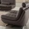 S818C Sofa in Chocolate Italian Leather by Pantek w/Options