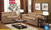 Latte Microfiber Fabric 50360 Lucille Sofa w/Options by Acme