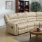 G687 Motion Sectional Sofa in Beige Bonded Leather by Glory