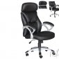 Black Leatherette Lexia Modern Home Office Chair By Acme