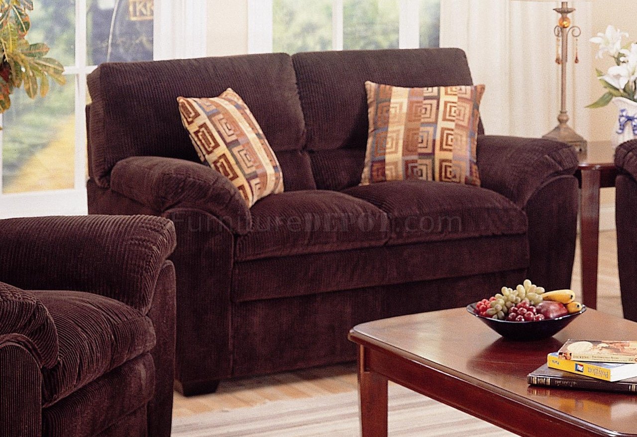 corduroy living room set