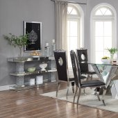 Noralie Dining Table 71280 by Acme w/Optional 62078 Chairs